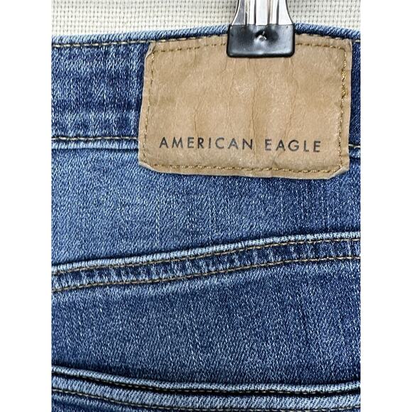 American Eagle Jeans Mens 29x34 Blue Airflex+ Athletic Taper Medium Wash Denim - Picture 15 of 16